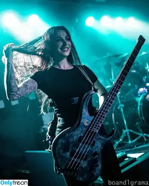 Alice Lane Pandini / Italian Metal bass guitarist / alicelane_official nude photo #0001