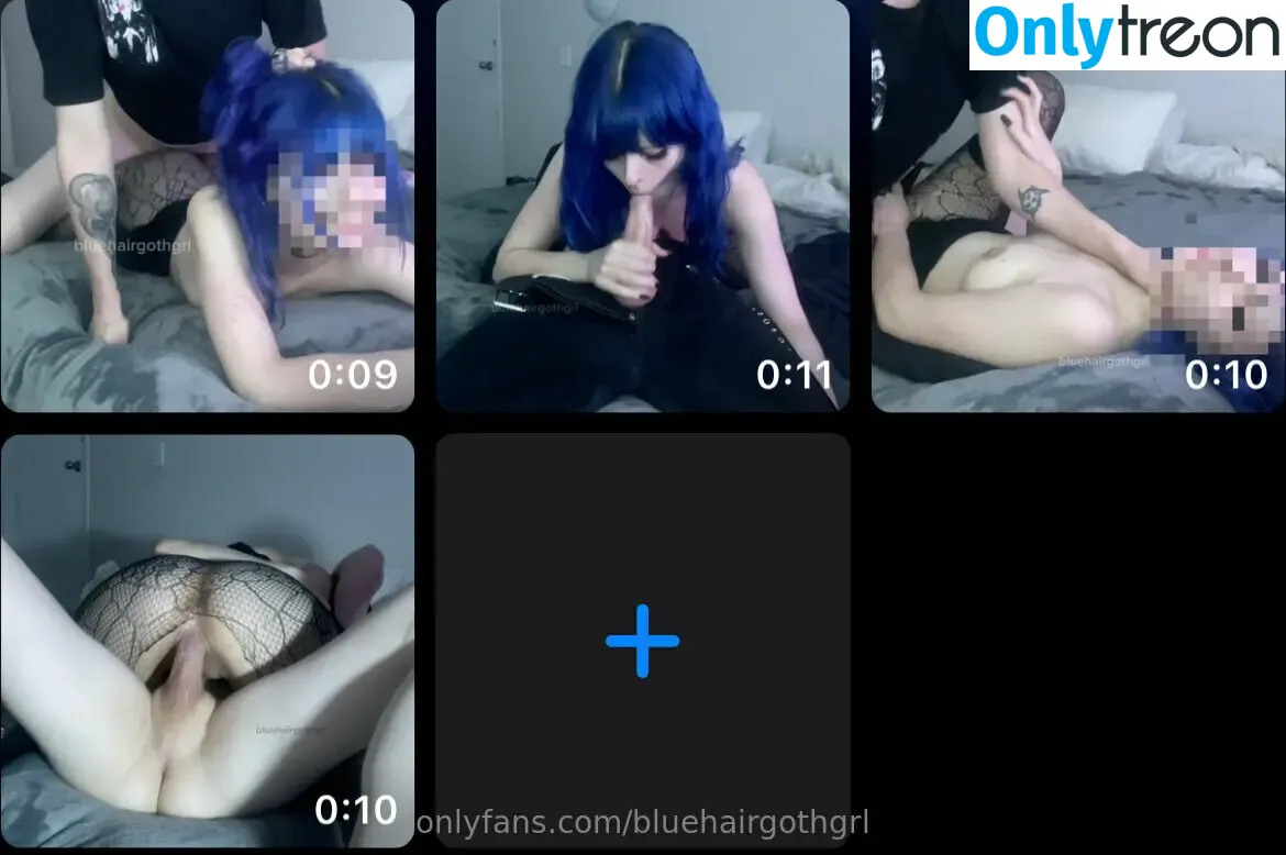 bluehairgothgrl nude photo #0030 (bluehairedgoth)