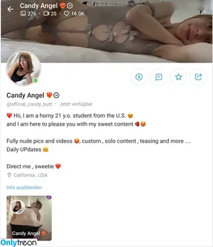 Candy Angel / angelmelly / official_candy_butt nude photo #0001