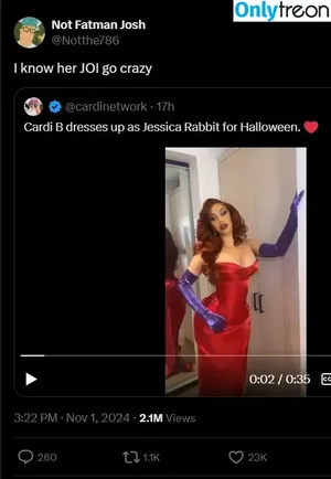 Cardi B / iamcardib nude photo #0796