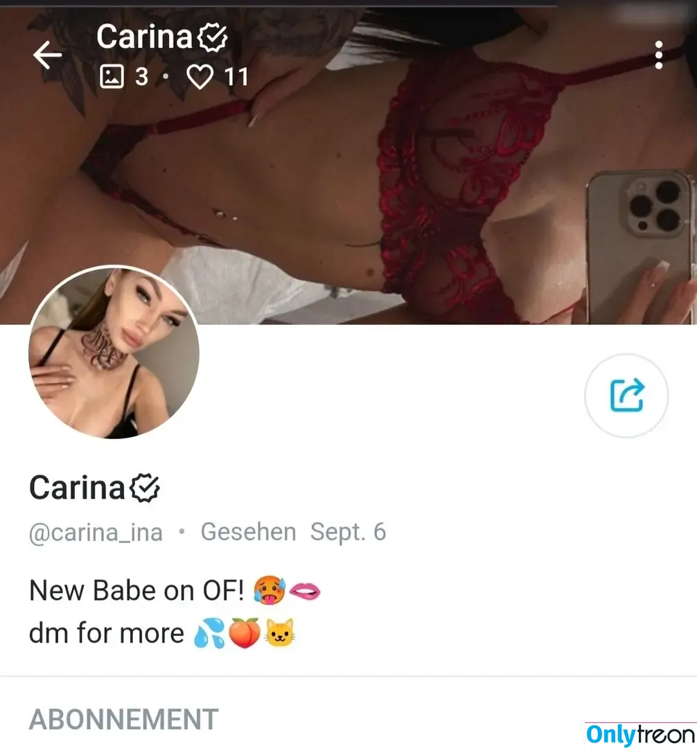 Carina_ina nude photo #0001 (Carina_ina)