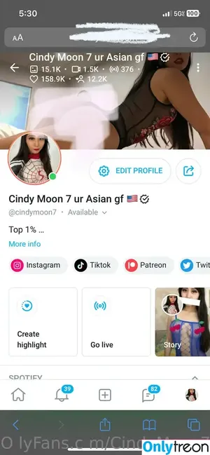 cindymoon7 / cindymoon007 nude photo #0946