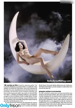 Dita Von Teese / Ditavonteese nude photo #0203