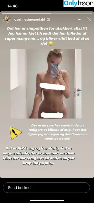 Josefine Dahl / josefinesimonedahl nude photo #0032