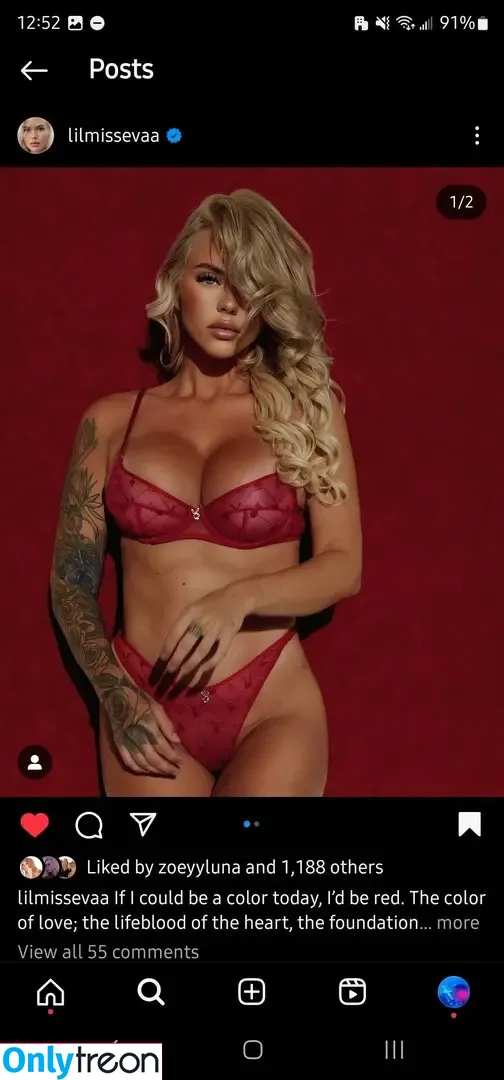 Lilmissevaa nude photo #0001 (Eva Desjardins)
