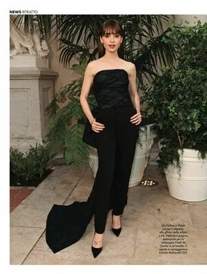 Lily Collins / lilyjcollins nude photo #0051