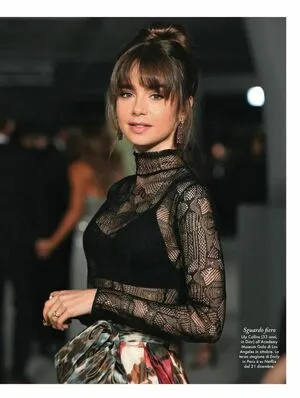 Lily Collins / lilyjcollins nude photo #0052