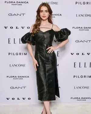Lily Collins / lilyjcollins nude photo #0118