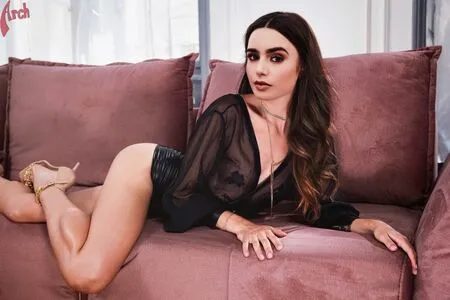 Lily Collins / lilyjcollins nude photo #0130