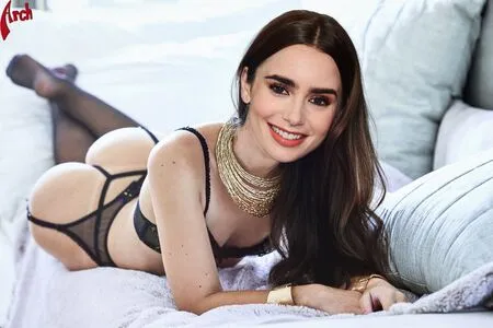 Lily Collins / lilyjcollins nude photo #0278