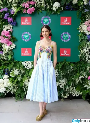 Lily Collins / lilyjcollins nude photo #1244