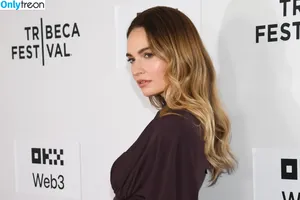Lily James / lillyjames / lilyjamesofficial nude photo #1397