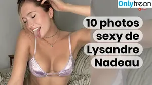 Lysandre NADEAU / lysandrenadeau nude photo #0090