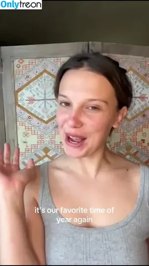 Millie Bobby Brown / milliebobbybrown nude photo #3407