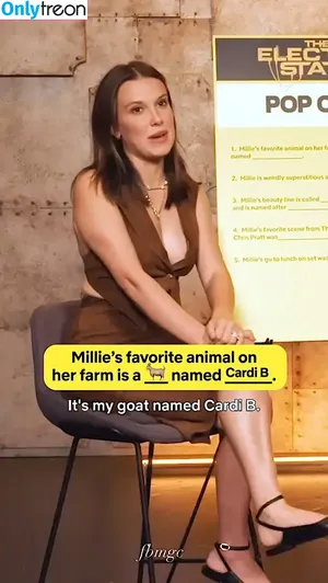 Millie Bobby Brown / milliebobbybrown nude photo #4894