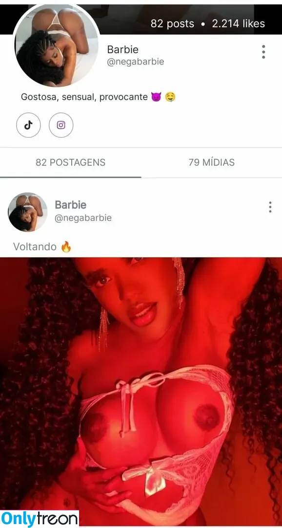 Nega Barbie nude photo #0005 (Yukiblack21 / _negabarbie)