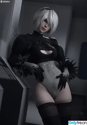 Nier Automata YoRHa / yorha.2.b nude photo #0546