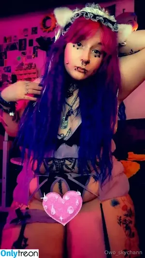 owo_skychann / unicatfinn nude photo #0044
