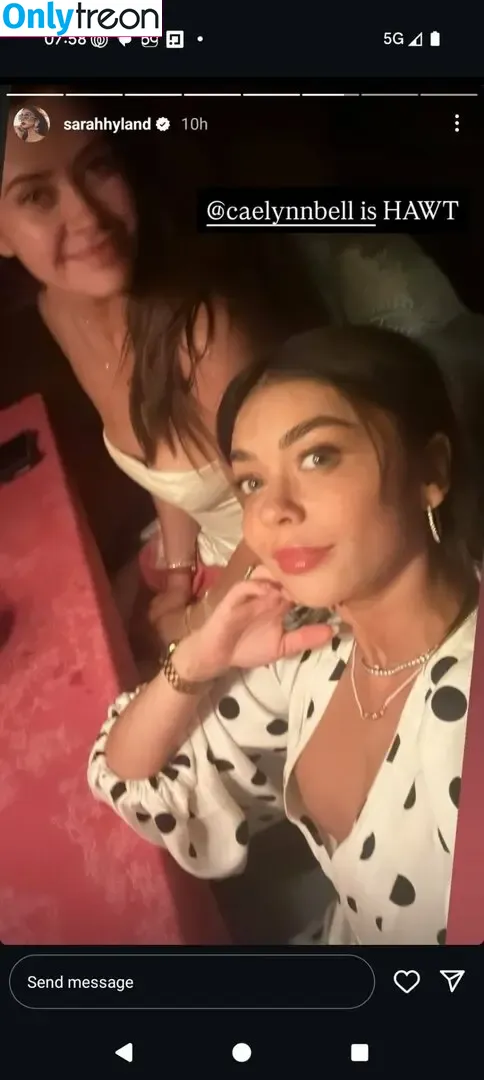 Sarah Hyland nude photo #1254 (Sarah_Hyland / sarahhyland)