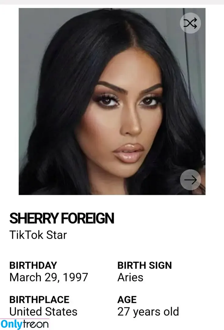 Sherry Foreign nude photo #0001 (sherryforeign / sherrymacallen)