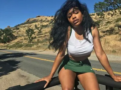 SZA / Solana Rowe / thejad3x nude photo #0041
