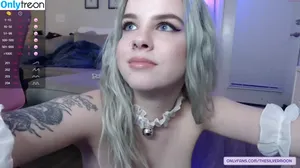 Thesilvermoon / TheSirenSilver / meowmoonxo / silvermoonlive nude photo #0113