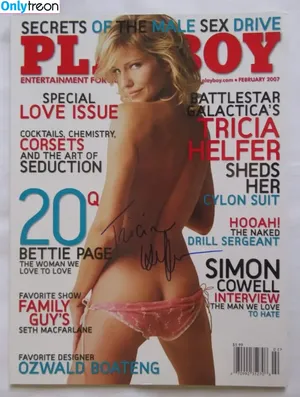 Tricia Helfer / Cylon / officialtriciahelfer nude photo #0356