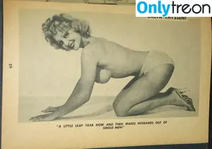 Vintage English Pinups / pinup_vintage_gallery nude photo #0395
