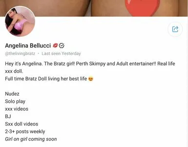 Angelina Bellucci / Sherry Belinda / miss_angelinabellucci / thelivingbratz фото голая #0014