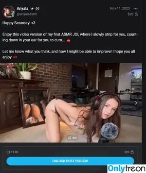 Anyala ASMR / anyalaasmr nude photo #0002