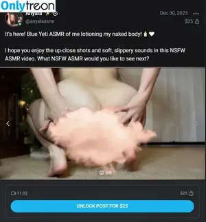 Anyala ASMR / anyalaasmr nude photo #0003
