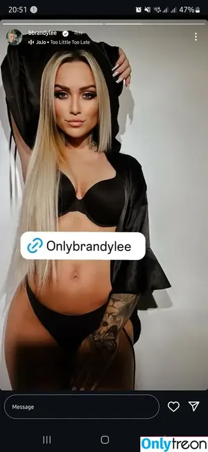 bbrandylee / brandy lee hot blonde race driver nude photo #0001
