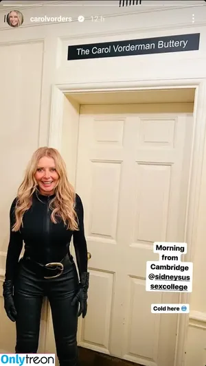 Carol Vorderman / carolvorders nude photo #1281