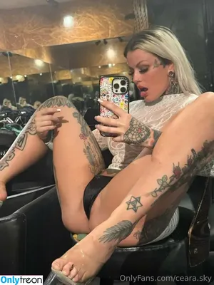 Ceara Sky / ceara.sky / ceara.skyy / whitedovecries on ig and nude photo #0035