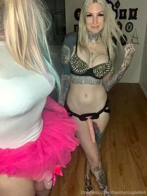 Chastitycouple666 / gothicc666 фото голая #0041