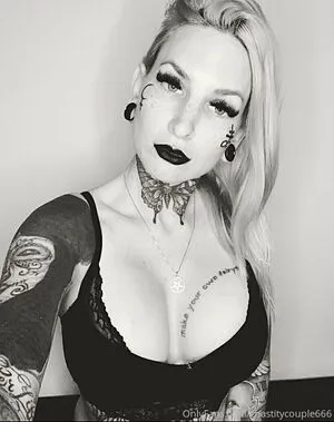 Chastitycouple666 / gothicc666 фото голая #0046
