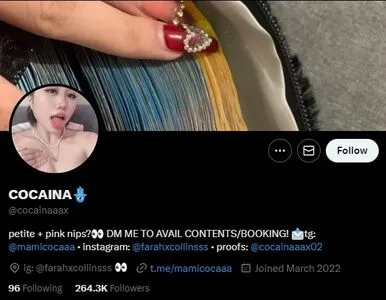 cocainaaax / Farah Cocaina / farahxcollinsss / frhxcollins фото голая #0002