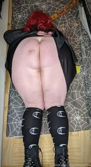 gothharlotbbw / littleheathengoth nude photo #0007