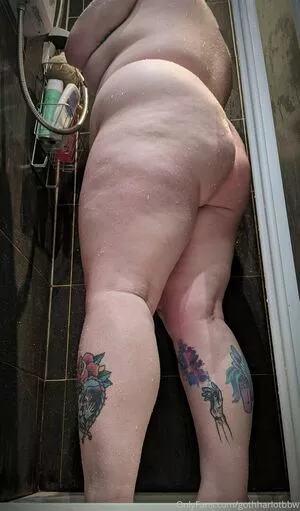 gothharlotbbw / littleheathengoth nude photo #0041