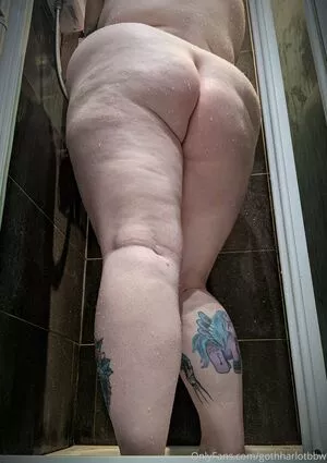 gothharlotbbw / littleheathengoth nude photo #0042