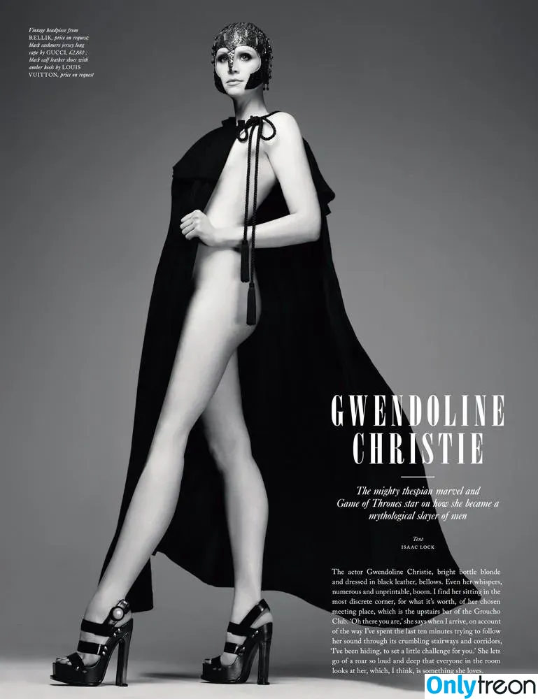 Gwendoline Christie голая photo #0013 (BrienneTarth from GoT / christiestevens / gwendolineuniverse)