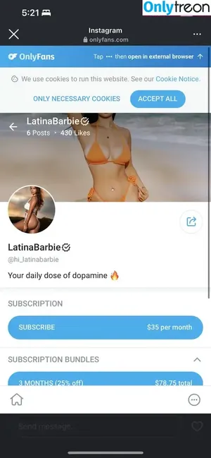 Hi_Latinabarbie / latinabarbieoficial nude photo #0001