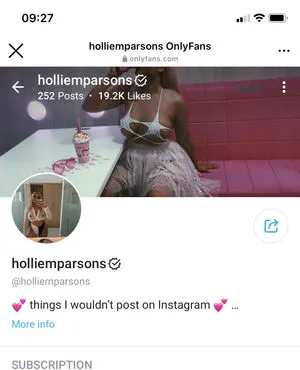 Hollie M Parsons / holliemparsons фото голая #0008