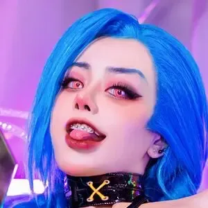 Jinx Cosplay Arcane / LeagueLegends / jinxedyumeria nude photo #0015