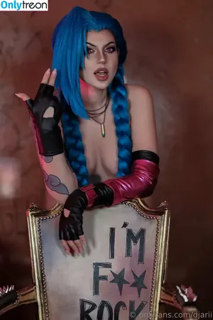 Jinx Cosplay Arcane / LeagueLegends / jinxedyumeria nude photo #0123