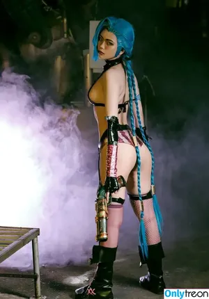 Jinx Cosplay Arcane / LeagueLegends / jinxedyumeria фото голая #0230