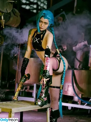 Jinx Cosplay Arcane / LeagueLegends / jinxedyumeria фото голая #0239