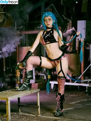 Jinx Cosplay Arcane / LeagueLegends / jinxedyumeria фото голая #0242