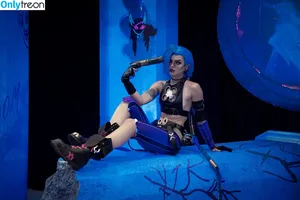 Jinx Cosplay Arcane / LeagueLegends / jinxedyumeria фото голая #0245
