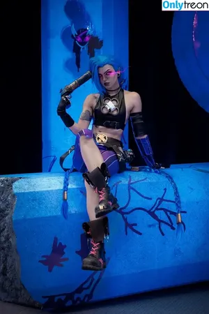 Jinx Cosplay Arcane / LeagueLegends / jinxedyumeria фото голая #0247